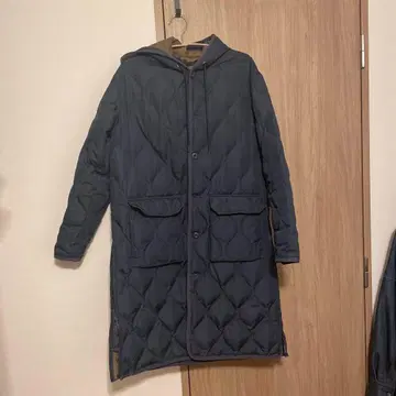 TAION 후디 코트 네이비 M 사이즈