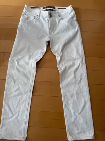 JACOB COHEN 화이트 슬림핏 데님 limited