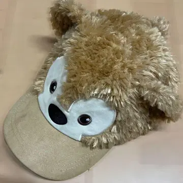 더피 팬캡 디즈니씨 한정판 복슬복슬 캡