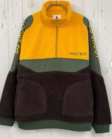 8gshoot BOA FLEECE HALF ZIP PULLOVER L