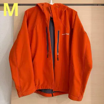 mont-bell 파우더 제트 후드티 오렌지 M
