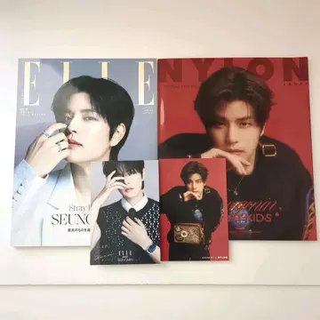 Straykids 승민 표지 잡지 + 엽서 2종