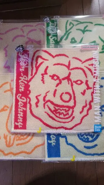 [새상품] MANWITHAMISSION 제일복권 타월 5종 세트 맨위즈