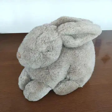 그레이 토끼 봉제 인형 미국 기념품