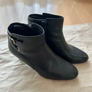 Marie 숏부츠 24.5cm 블랙