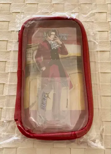 역전재판 덕질 아크릴 스탠드 파우치 미츠루기 레이지