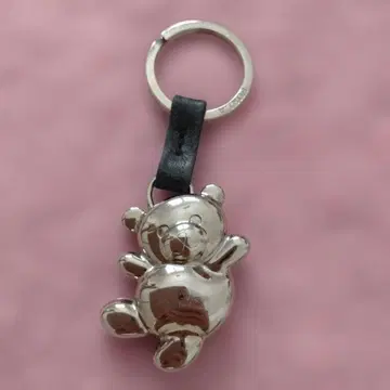 훌라 실버 키링 곰 베어