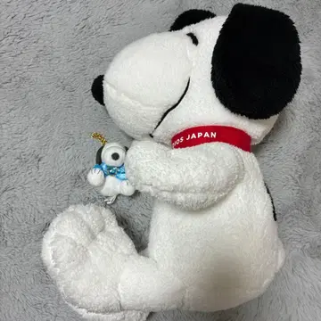 유니버셜 스누피 봉제 인형 마스코트 키링