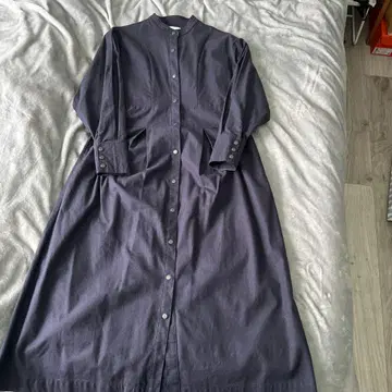 다크 네이비 셔츠 원피스 사이즈 1