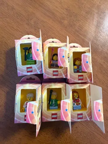 LEGO Adventures 미니 피규어 6체 세트