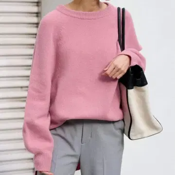 수축 있음 프레임워크 / 울 100% 니트