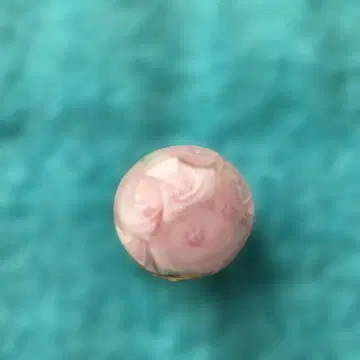 핑크 꽃 무늬 오비 고정 띠 약 3cm