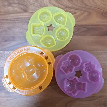 호빵맨 쿠킹 몰드 세트 3개