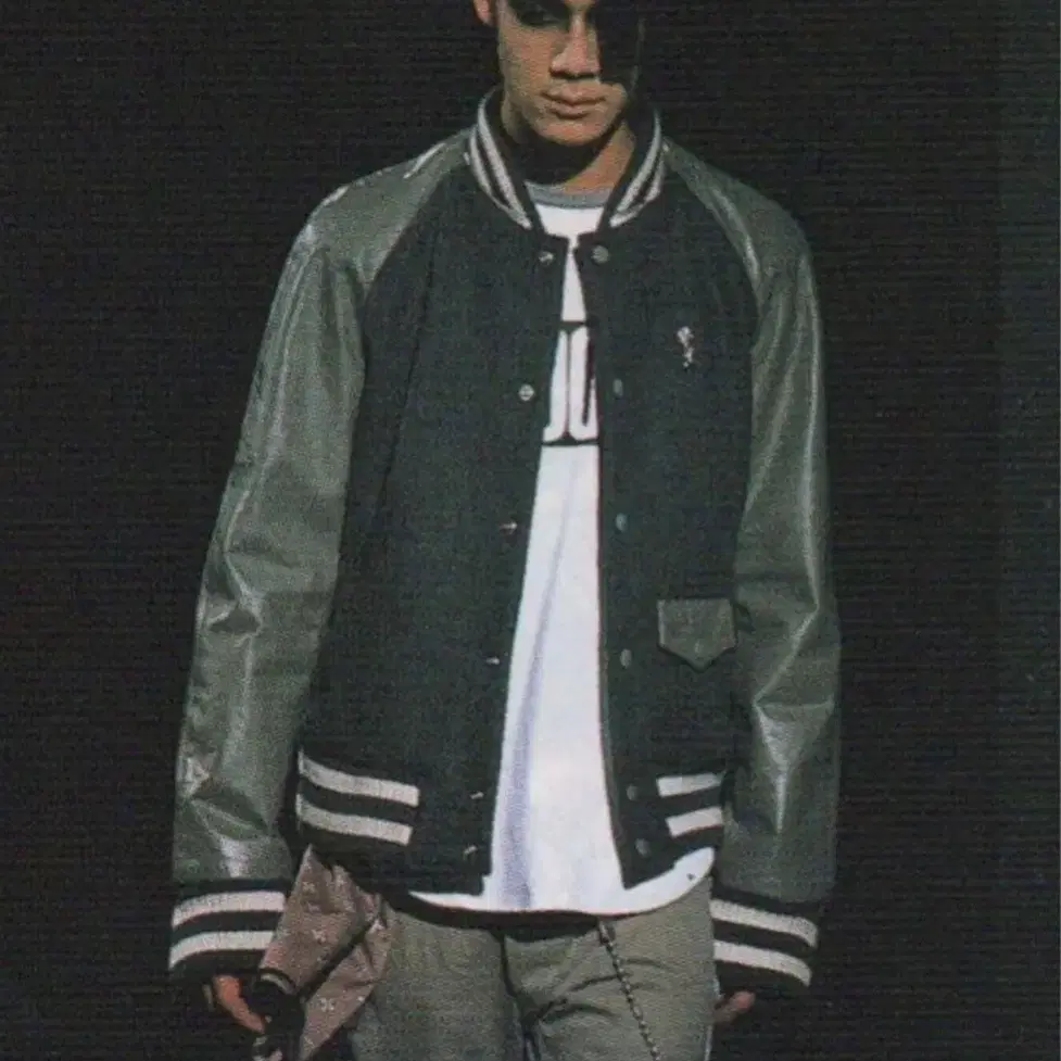 Takahiro Miyashita The Soloist New Era Varsity Jacket on Takahiro Miyashita The Soloist New Era Varsity Jacket on