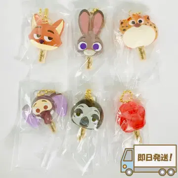 주토피아 아이스캔디 참 전 6종 컴플리트 세트