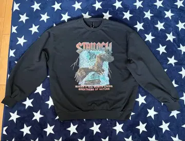 STRANGE XL 블랙 맨투맨