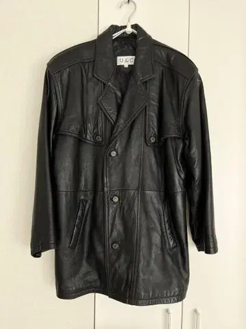 천연 가죽 레더 재킷