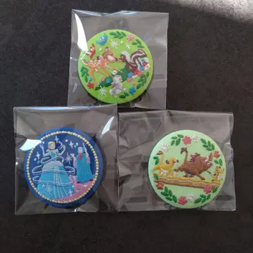 디즈니 자수 캔뱃지