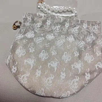 페이러 하이디 복조리 백 레이스 베이지