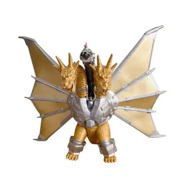메카 킹 기드라 소프트 비닐 피규어 고질라 괴수 BANDAI