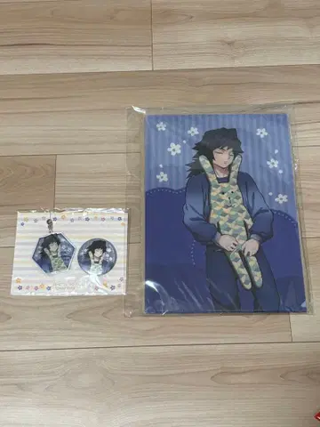 귀멸의 칼날 크라프트호릭 토미오카 기유 캔뱃지 키링 클리어 파일