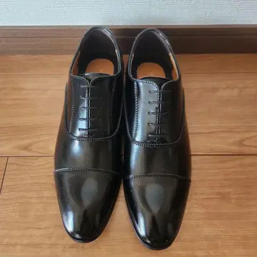 미사용 새상품 천연 가죽 비즈니스 슈즈 25cm