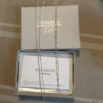 kinariya 실버925 심플 체인 목걸이