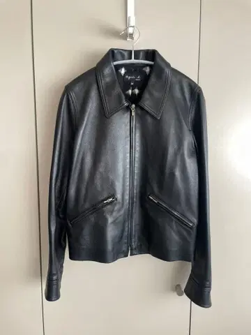 에네스베 가죽 자켓 양가죽 38