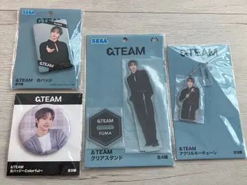 &TEAM FUMA (후우마) 아크릴 스탠드 캔 배지 4종