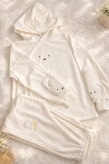 미피 룸웨어 상하의 세트 1회 착용 새상품급