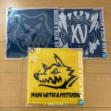 제일복권 MAN WITH A MISSION J상 핸드 타월 2장 세트