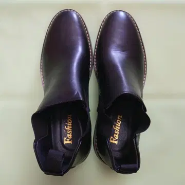 다크 브라운 사이드 고어 부츠