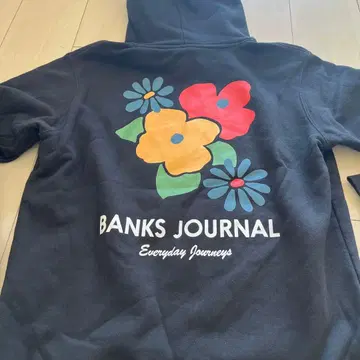 BANKS JOURNAL 후드티 블랙 M