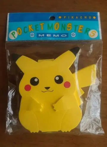 TOMY 포켓몬스터 피카츄 메모장