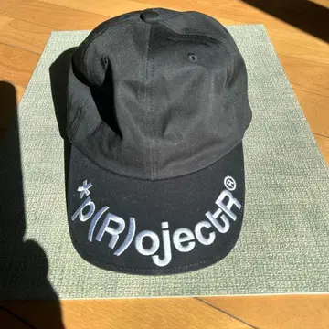 projectR Brim Embroidered Logo Cap 미사용