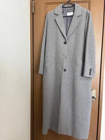 GLOBAL WORK 롱 코트 그레이