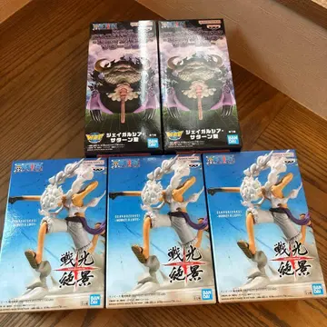 원피스 니카 새턴 피규어 전광절경 월드 컬렉션 5체 세트