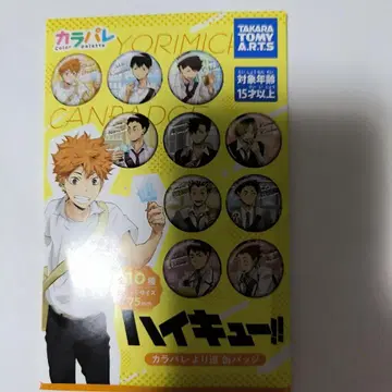 하이큐!! 캐릭터 캔뱃지 BOX 미개봉!