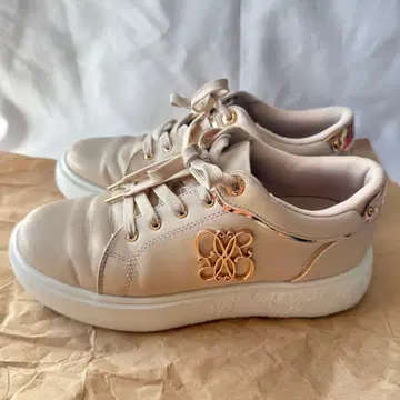 RANDA 모노그램 디자인 베이직 스니커즈