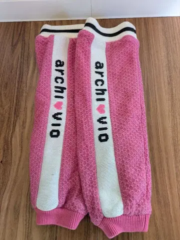 신년 가격 인하! 컨디션 최상 archi vio 핑크 레그 워머