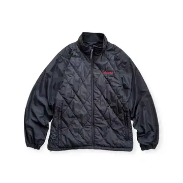 00s marmot 충전솜 퀼팅 나일론 자켓 드로 코드 부착