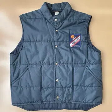 [ USA제 ] Pla-Jac 충전솜 베스트 Shell 와펜 네이비 L