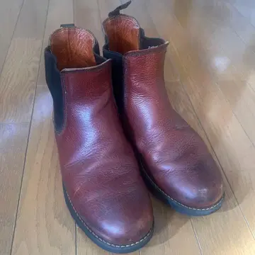 누디진 사이드 고어 부츠 가죽