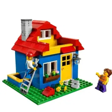 LEGO 40154 연필꽂이 하우스형 펜꽂이 완성품 분해