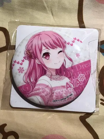 뱅드림 마루야마 아야 GIGO 캔뱃지