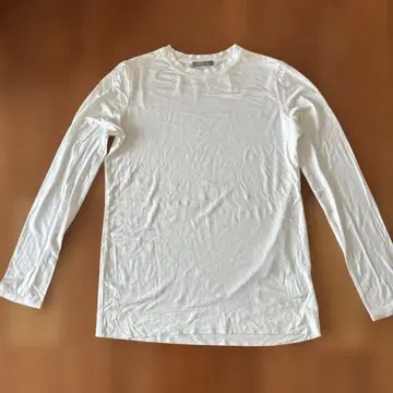 theory luxe 화이트 긴팔 T셔츠