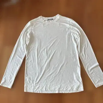 theory luxe 화이트 긴팔 T셔츠