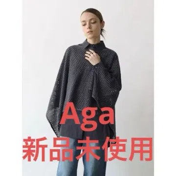 야마다야 Aga 2way 분또 메쉬 니트