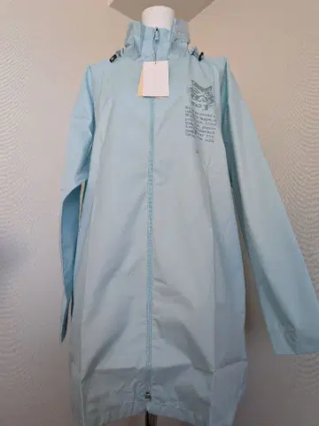 와치필드 꽃가루 코트 F 스티치 하늘색 다얀