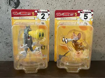 톰과 제리 해피 복권 A상 2, 5번 눈이 튀어나온 톰 제리 세트